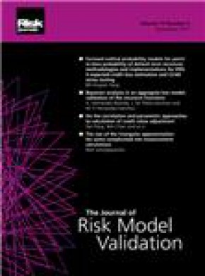 Journal Of Risk Model Validation