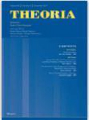 Theoria-a Swedish Journal Of Philosophy杂志