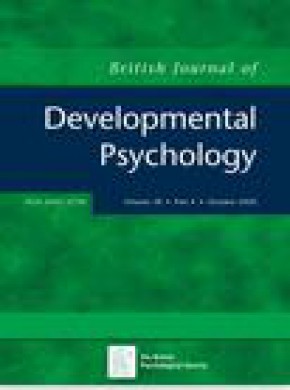 British Journal Of Developmental Psychology