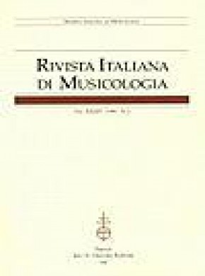 Rivista Italiana Di Musicologia杂志