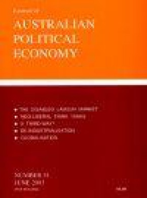 Journal Of Australian Political Economy杂志