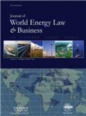 Journal Of World Energy Law & Business杂志