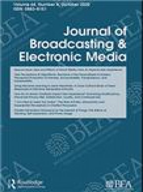 Journal Of Broadcasting & Electronic Media杂志