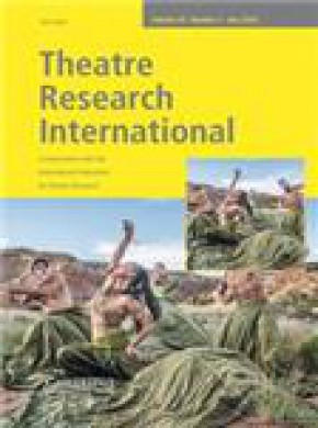 Theatre Research International杂志