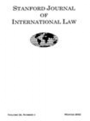 Stanford Journal Of International Law