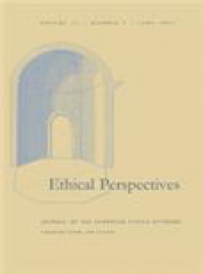 Ethical Perspectives杂志