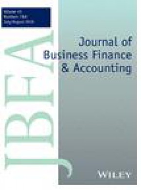 Journal Of Business Finance & Accounting杂志