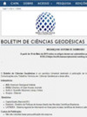 Boletim De Ciencias Geodesicas杂志