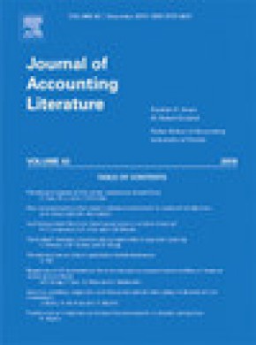 Journal Of Accounting Literature杂志