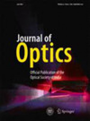 Journal Of Optics-india杂志