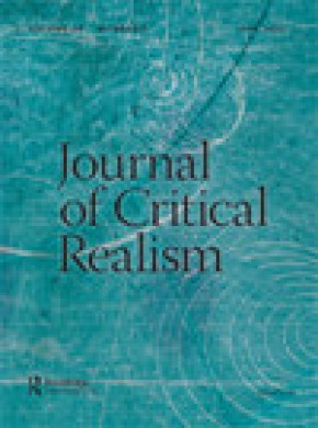 Journal Of Critical Realism杂志