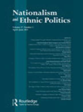 Nationalism And Ethnic Politics