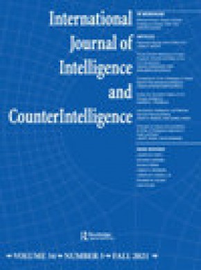 International Journal Of Intelligence And Counterintelligence杂志