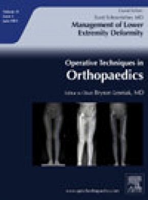 Operative Techniques In Orthopaedics杂志