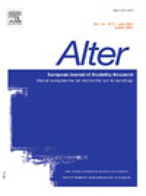 Alter-european Journal Of Disability Research杂志