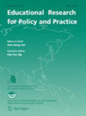 Educational Research For Policy And Practice杂志