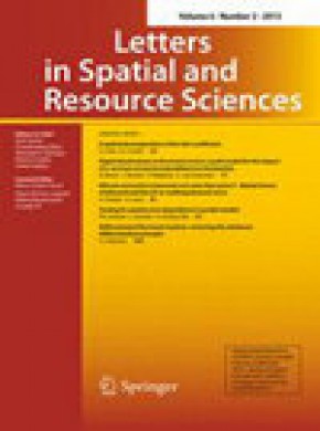 Letters In Spatial And Resource Sciences杂志