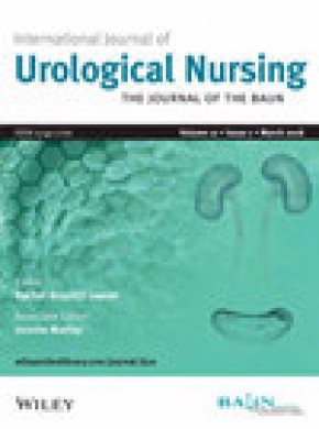 International Journal Of Urological Nursing杂志