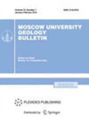 Moscow University Geology Bulletin杂志