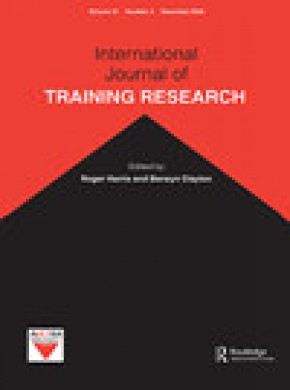 International Journal Of Training Research杂志