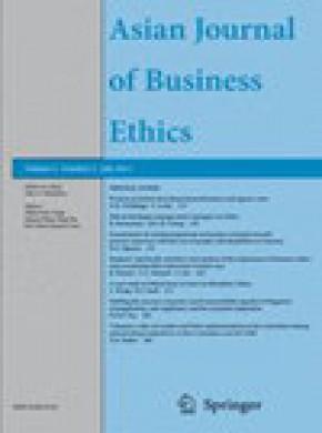 Asian Journal Of Business Ethics杂志