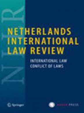 Netherlands International Law Review杂志