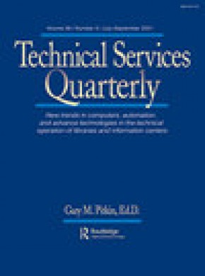 Technical Services Quarterly杂志