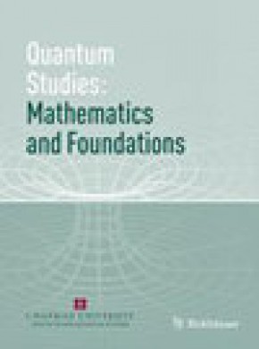 Quantum Studies-mathematics And Foundations