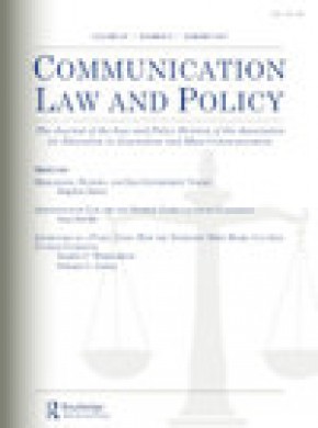 Communication Law And Policy杂志