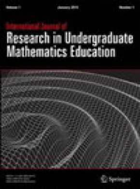 International Journal Of Research In Undergraduate Mathematics Education杂志