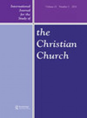 International Journal For The Study Of The Christian Church杂志