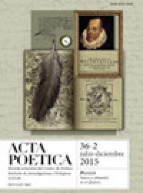 Acta Poetica杂志