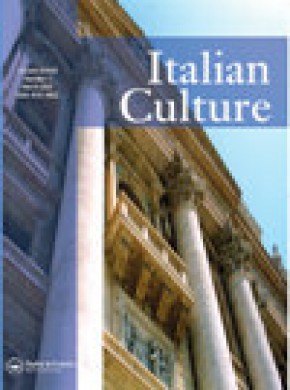 Italian Culture杂志