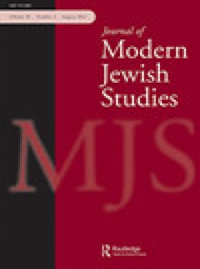 Journal Of Modern Jewish Studies杂志