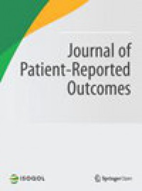 Journal Of Patient-reported Outcomes杂志