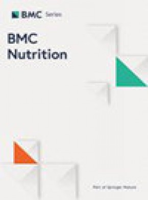 Bmc Nutrition杂志