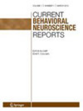 Current Behavioral Neuroscience Reports杂志