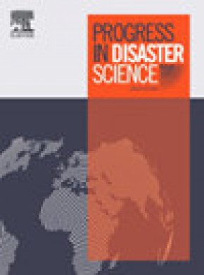 Progress In Disaster Science杂志