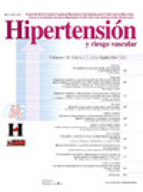 Hipertension Y Riesgo Vascular杂志