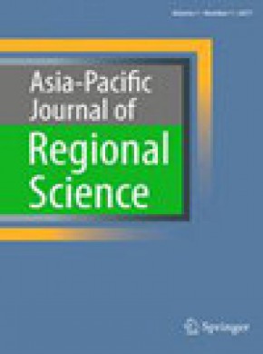 Asia-pacific Journal Of Regional Science杂志