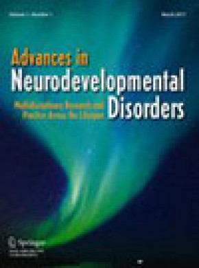 Advances In Neurodevelopmental Disorders杂志