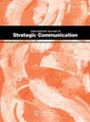 International Journal Of Strategic Communication杂志