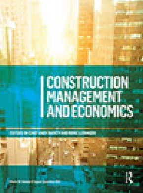 Construction Management And Economics杂志