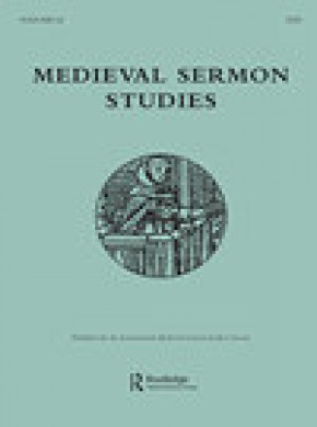 Medieval Sermon Studies杂志