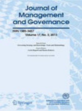 Journal Of Management And Governance杂志