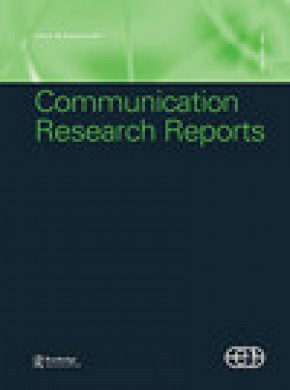 Communication Research Reports杂志