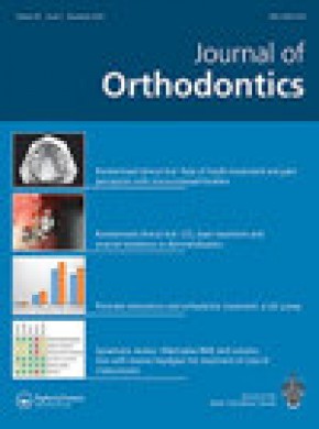 Journal Of Orthodontics