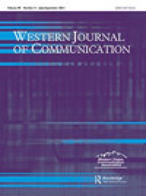 Western Journal Of Communication杂志