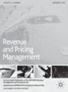 Journal Of Revenue And Pricing Management杂志