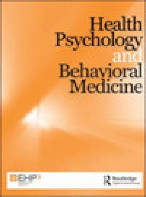 Health Psychology And Behavioral Medicine杂志